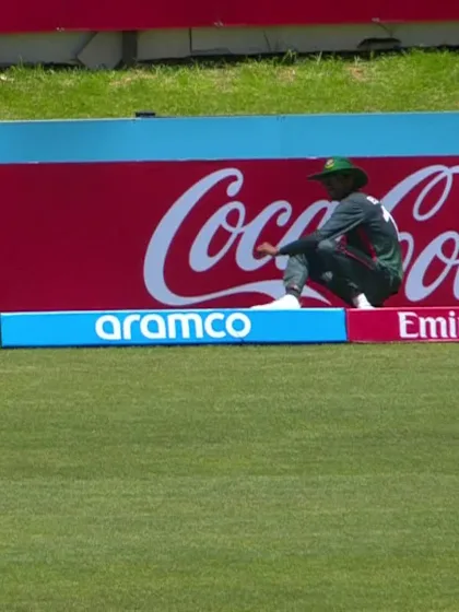 Kian Hilton with a Six vs. Bangladesh