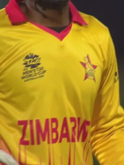 Wicket - Milton Shumba - Zimbabwe v Ireland ICC T20WC 2022