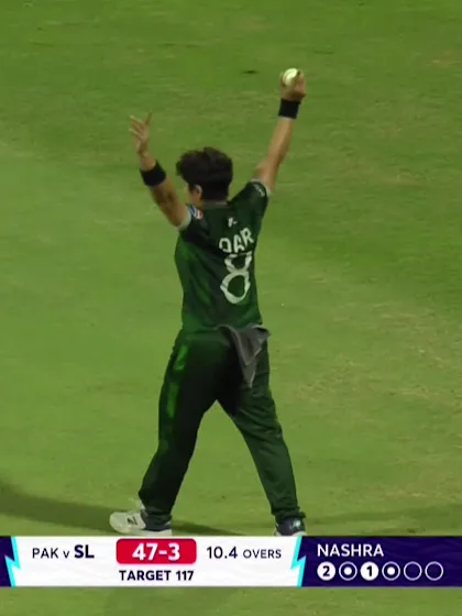 Logo of Kaveesha Dilhari - Wicket - Pakistan vs Sri Lanka