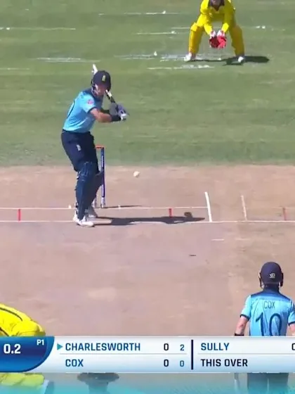 ICC U19 CWC: AUS v ENG – Highlights of Charlesworth's 82
