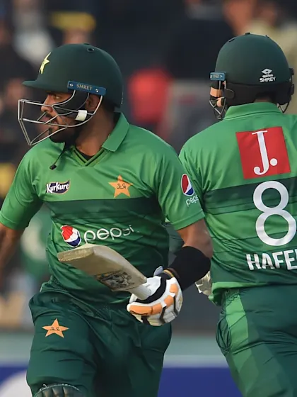 Bowlers, Babar, Hafeez star in Pakistan's series clinching win
