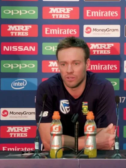 #CT17 IND v SA - AB de Villiers - Pre-Match PressConference
