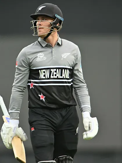 Logo of Josh Hazlewood yorker ends Finn Allen assault | T20WC 2022