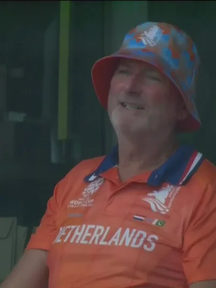 Aryan Dutt - Wicket - Pakistan vs Netherlands