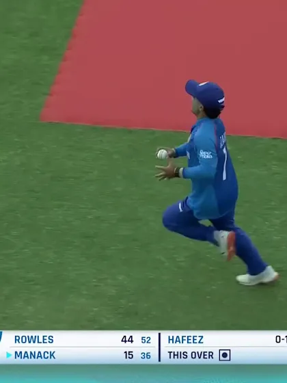 A Manack with a Batting vs. Afghanistan