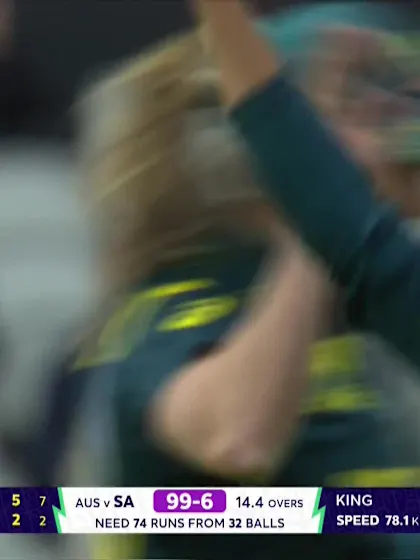 Sinalo Jafta - Wicket - Australia vs South Africa