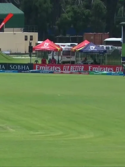 Mahboob Khan with a Four vs. Ireland