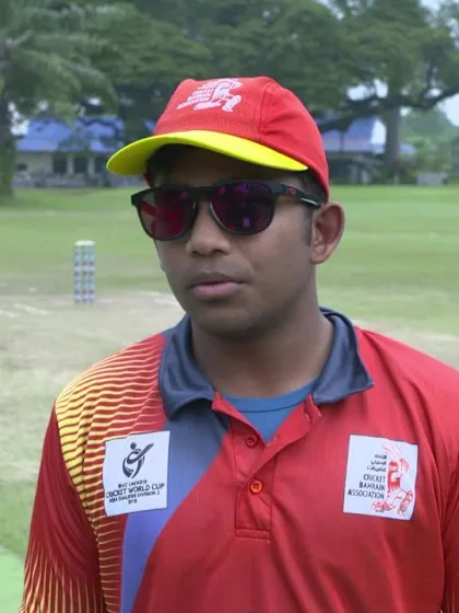 ICC U19 CWC Asia Qualifier Division 2: Jagan Vijaykumar, Bahrain captain, pre-match iterview