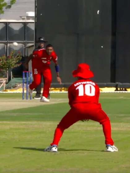 WCL Div 3 – Sharp catching by Oman against Kenya