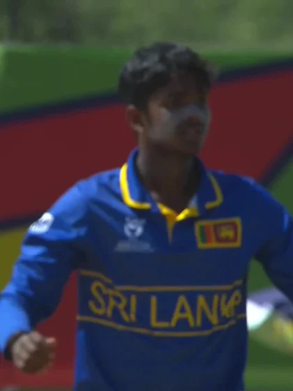 Uzairullah Niazai - Wicket - Afghanistan vs Sri Lanka