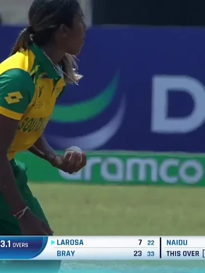 Logo of E Larosa with a Batting vs South Africa Women Under-19