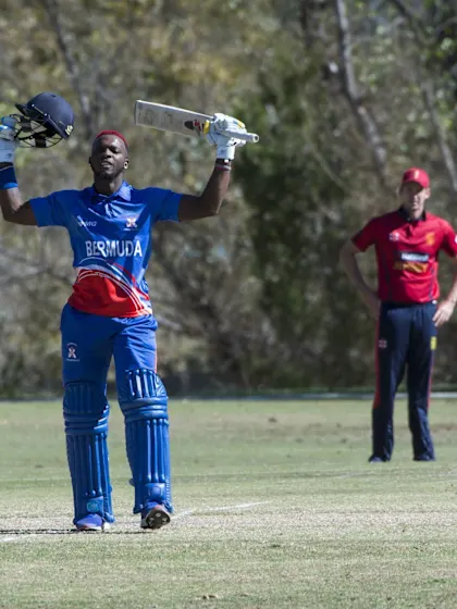 Kamau Leverock powers Bermuda to victory