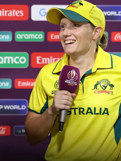 Healy reflects on great day for Australia | Post-match Press Conference | CWC25