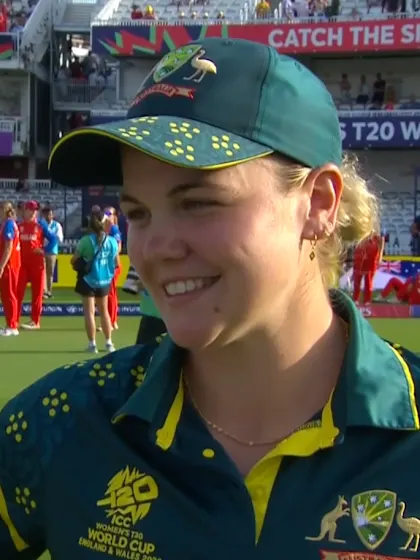 Georgia Voll is living the dream | Women's T20WC 2026