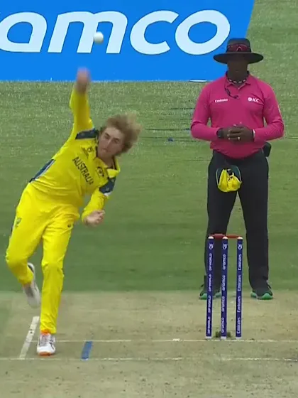 R O’Brien with a Four vs. Australia