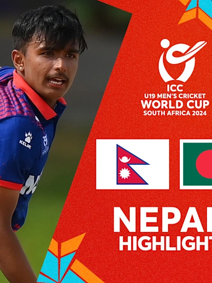 Nepal v Bangladesh | Nepali Highlights | U19 CWC 2024