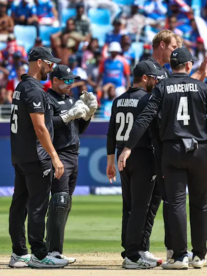 Logo of New Zealand remove both openers | IND v NZ | Champions Trophy 2025