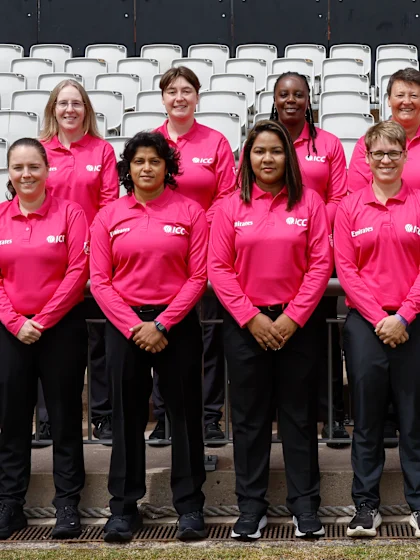 ICC ANNOUNCES MATCH-WISE EMIRATES ICC INTERNATIONAL PANEL OF MATCH OFFICIALS FOR WOMEN’S T20 WORLD CUP 2026

