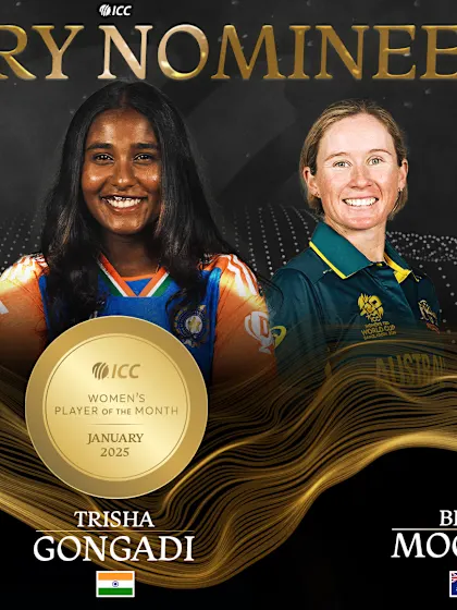 ICC Women’s Player of the Month nominees for January 2025 revealed