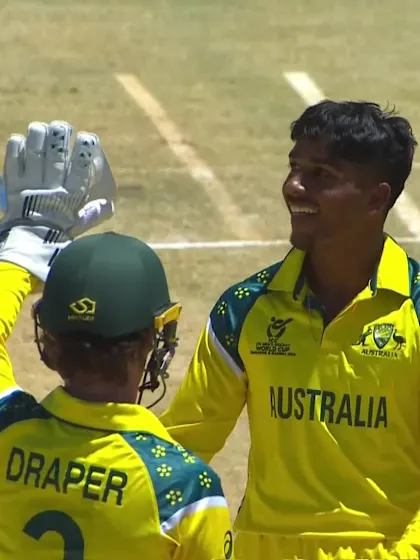 Taylor Waugh - Wicket - Australia vs Japan