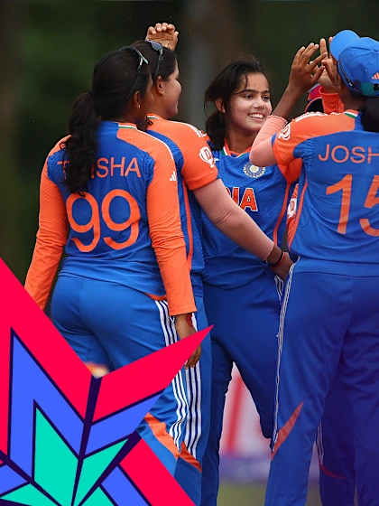 Vaishnavi magic helps India make it two in two | Match Highlights | U19WC 2025