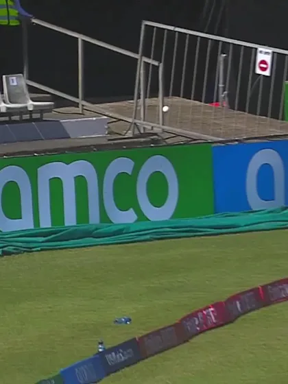 Dev Khanal with a Six vs. New Zealand