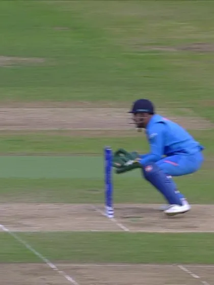 Logo of CWC19: BAN v IND - Mushfiqur is caught sweeping