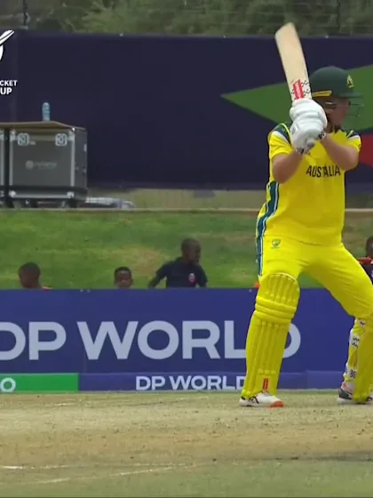 W Malajczuk with a Four vs. Japan