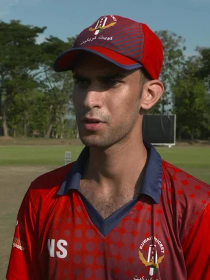 ICC U19 CWC Asia Qualifier Division 2: Nomaan Sidique, Kuwait captain interview before match v Maldives