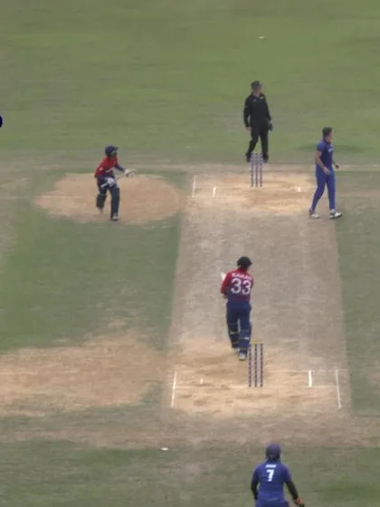 Logo of ICC World Twenty20 Asia Region Qualifier B: Karan KC hits 40 from 14 and takes 3/2 in phenomenal outing for Nepal