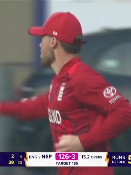 Rohit Paudel - Wicket - England vs Nepal