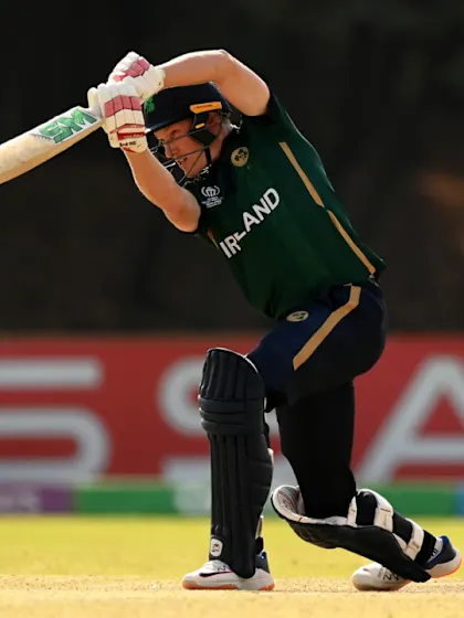 Logo of Harry Tector hits a crucial fifty for Ireland against Nepal | CWC23 Qualifier