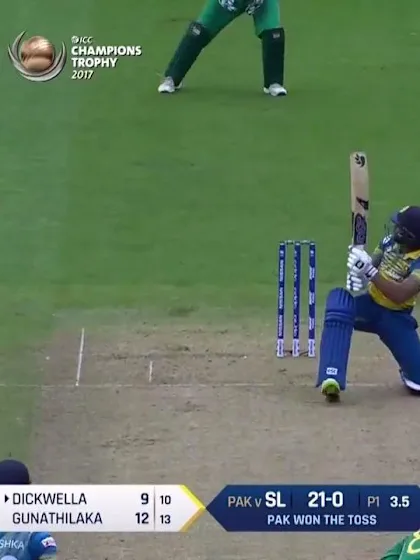 Logo of #CT17 SL v Pak: Niroshan Dickwella innings