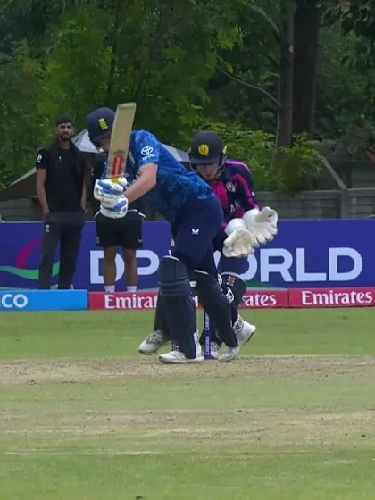 Ben Mayes with a Four vs. Scotland
