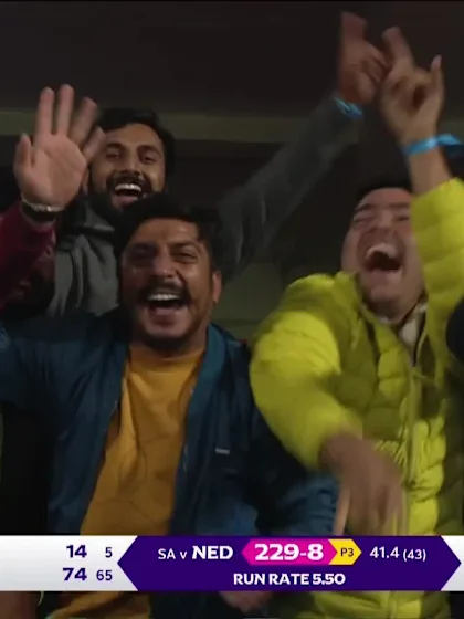Aryan Dutt - Six - South Africa vs Netherlands