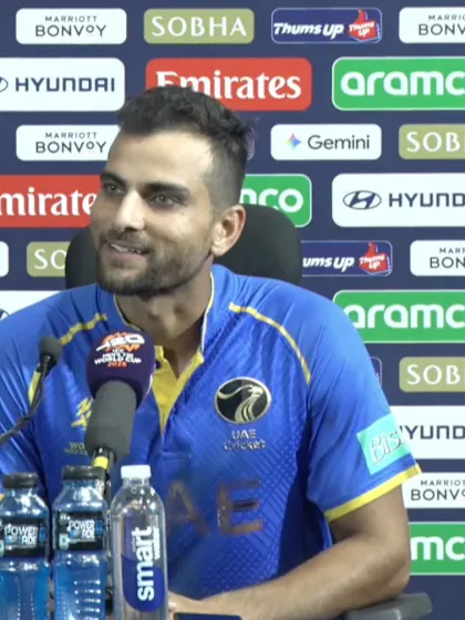 Sohaib Khan | ICC MT20WC | UAE post-match press conference | 13 February '26