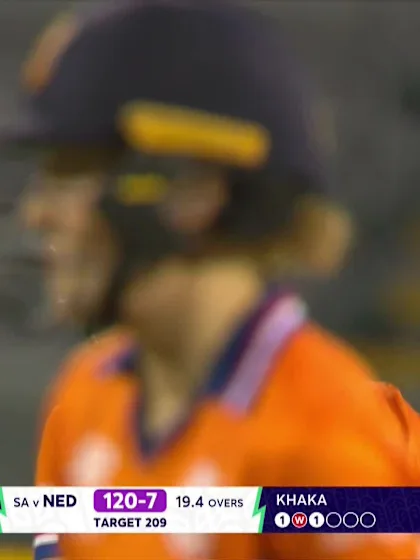 Iris Zwilling - Wicket - South Africa vs Netherlands