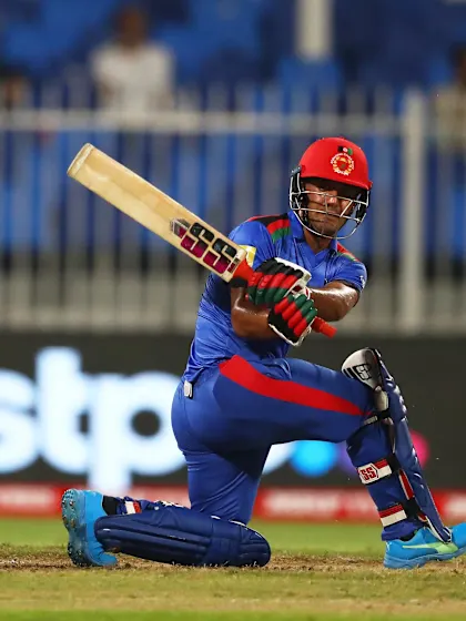 Zadran falls on last ball of innings