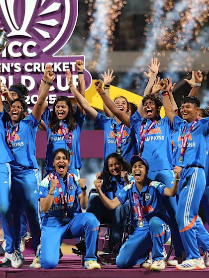 India lift the Women's Cricket World Cup | CWC25