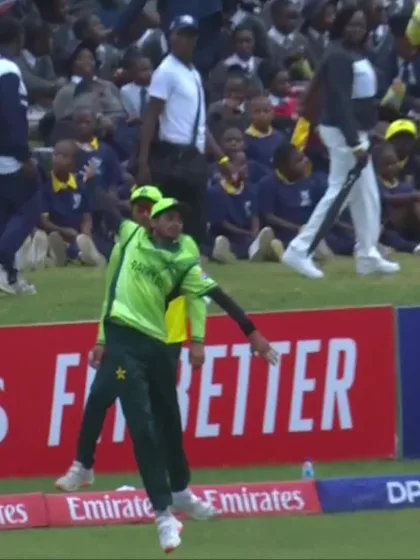 N Hlabangana with a Six vs. Pakistan