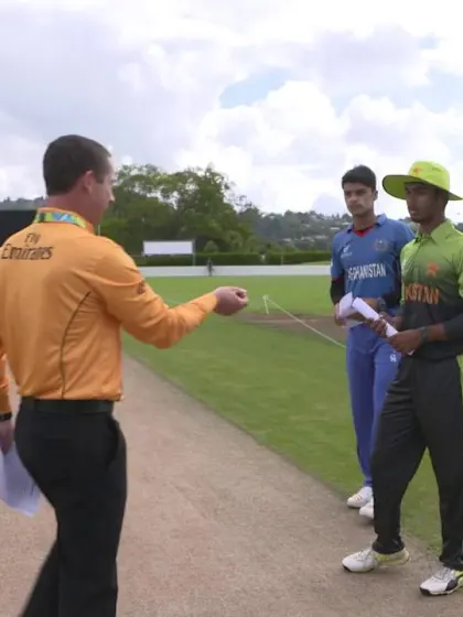 Pakistan win the toss and bat against Afghanistan