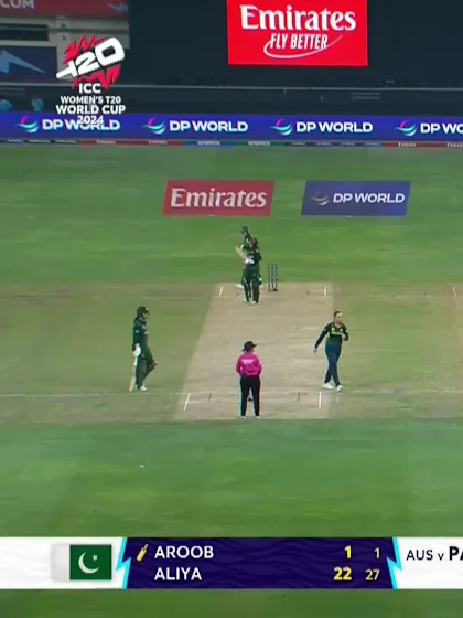 Logo of Syeda Shah - Wicket - Australia vs Pakistan
