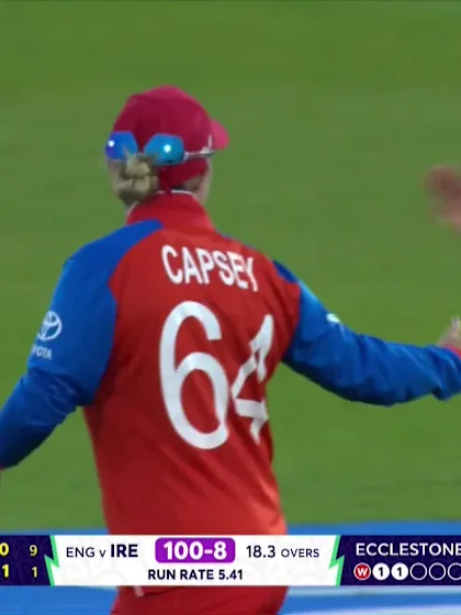 Cara Murray - Wicket - England vs Ireland