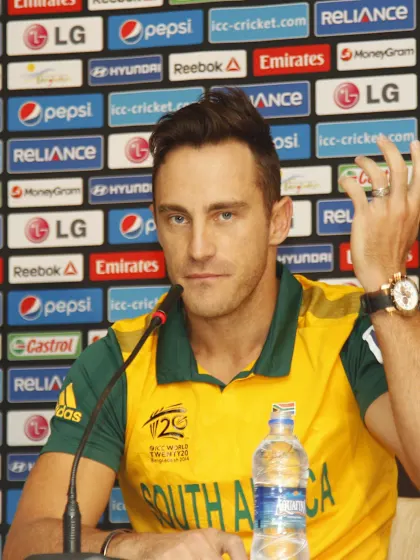 Du Plessis and Chandimal suspended for second minor over-rate offences