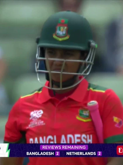 Dilara Akter - Wicket - Bangladesh vs Netherlands