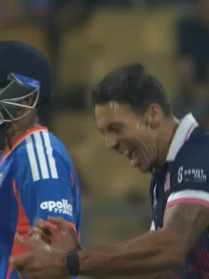 Shivam Dube - Wicket - India vs United States of America