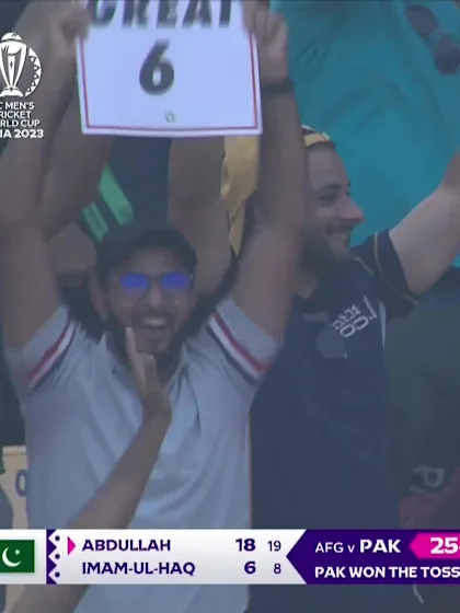 Abdullah Shafique - Six - Pakistan vs Afghanistan