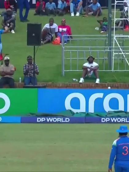 Ben Dawkins with a Four vs. India