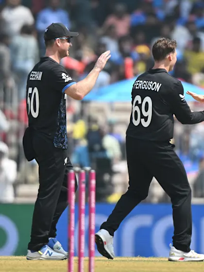 LIVE: Ferguson removes Afghanistan openers in Chennai