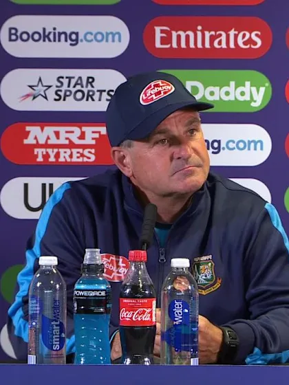 2 July - Birmingham - Bangladesh coach Steve Rhodes post-match press conference
